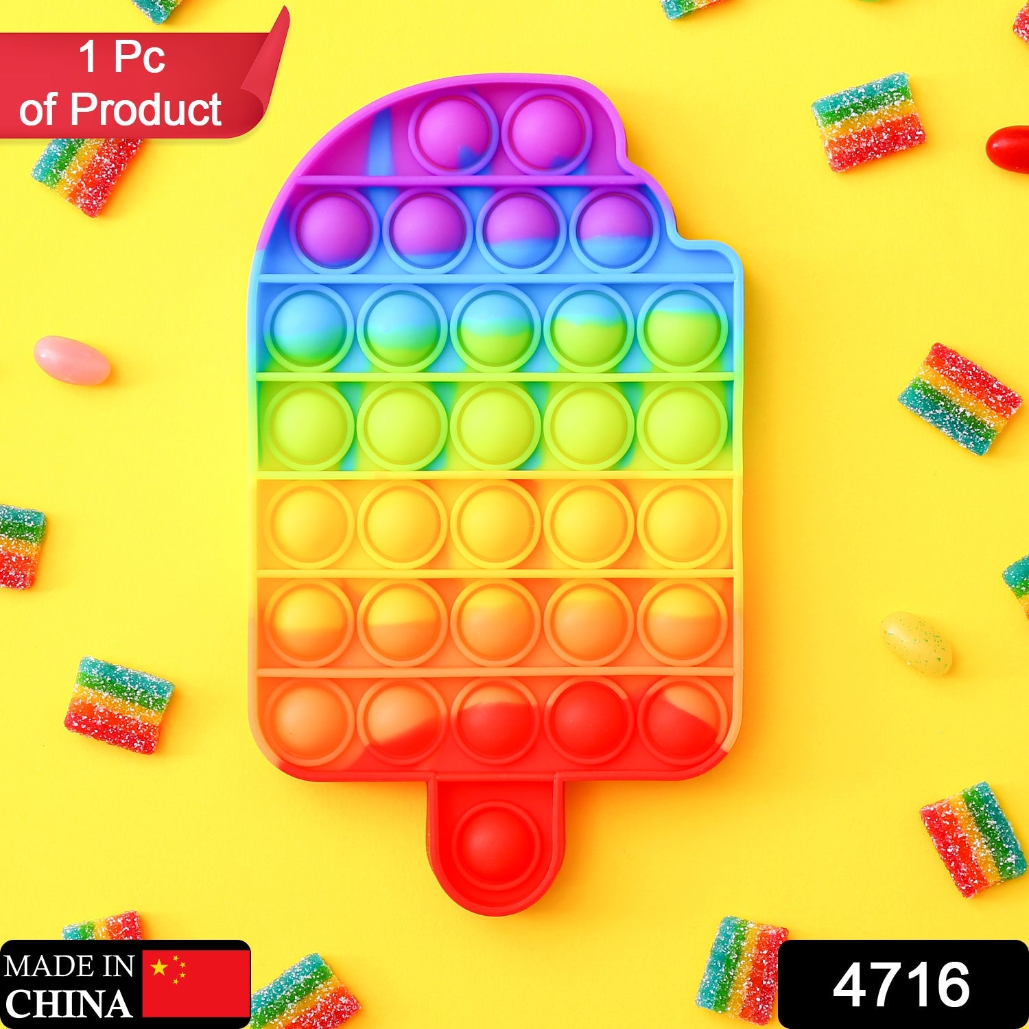 4716 Ice Cream Candy Shape Pop Fidget Toy Push Pop Bubble Fidget Sensory Toy for Kids and Adults Fidget Popper Stress Reliever Sensory Fidget Poppers 4716 Ice Cream Candy Shape Pop Fidget Toy Push Pop Bubble Fidget Sensory Toy for Kids and Adults Fidget Popper Stress Reliever Sensory Fidget Poppers